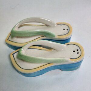 Andrea By Sadek Vintage Japanese Geta Ceramic Salt Pepper Shake
